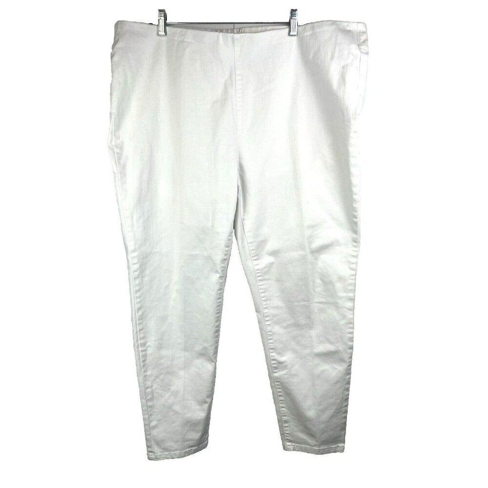 Soft Surroundings White Skinny Pants